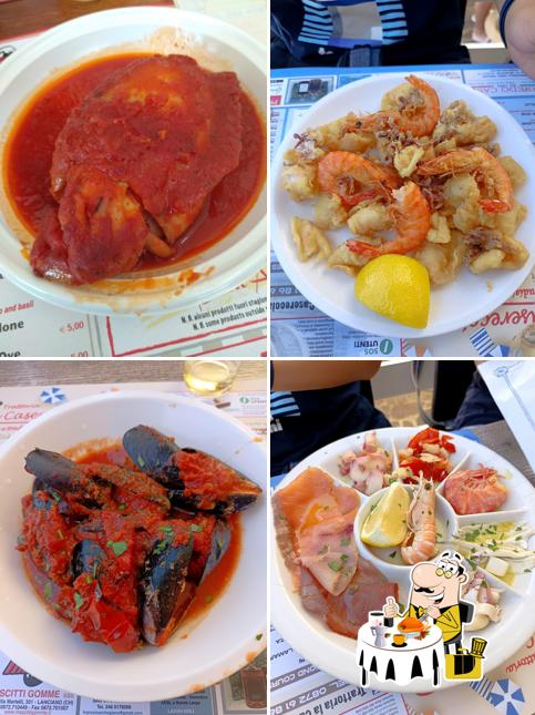 Cibo al Trattoria La Casareccia