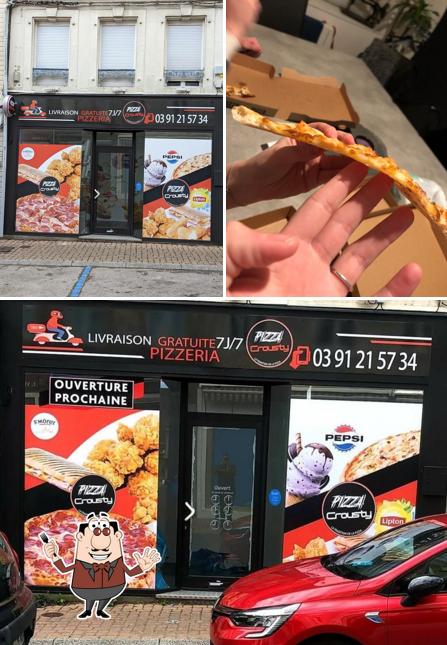 Pizza crousty desvres