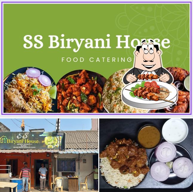The photo of food and interior at S S Biryani House