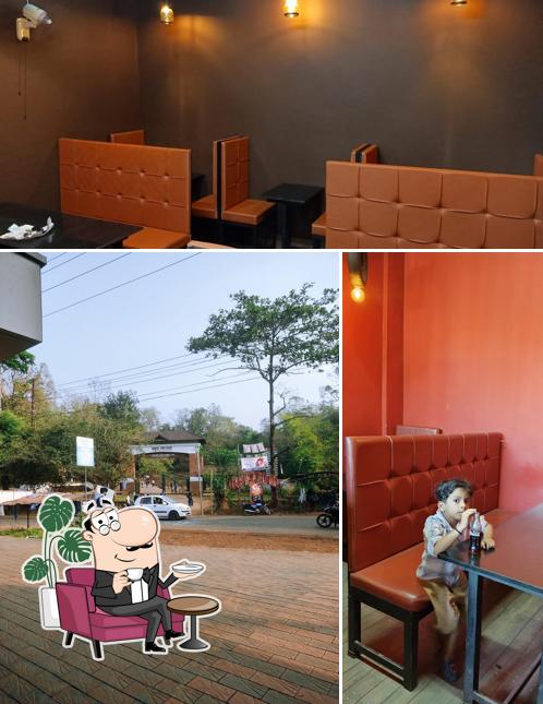 Among different things one can find interior and exterior at Hide Out