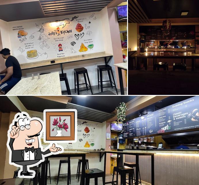 Check out how Jolly's Kitchen looks inside