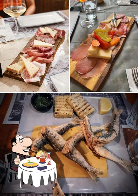 Piatto di formaggi al Ristorante OsteRiva