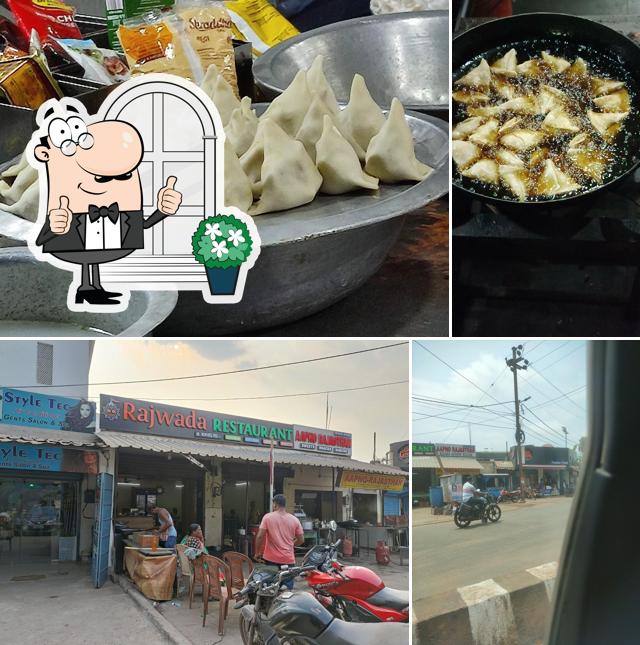 Rajwada Restaurant is distinguished by exterior and food