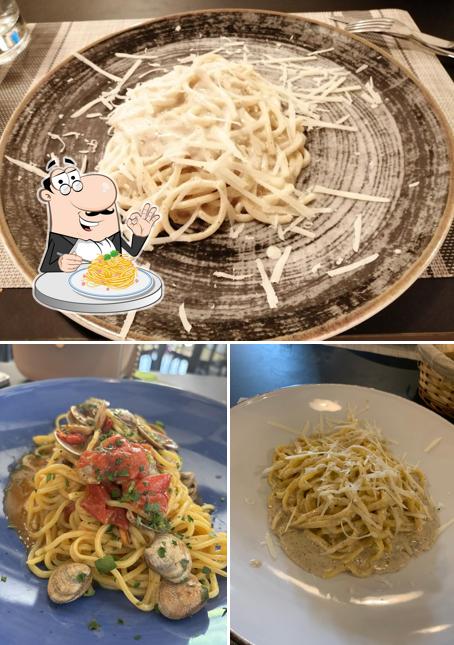 Spaghetti alla carbonara al Lagaleria