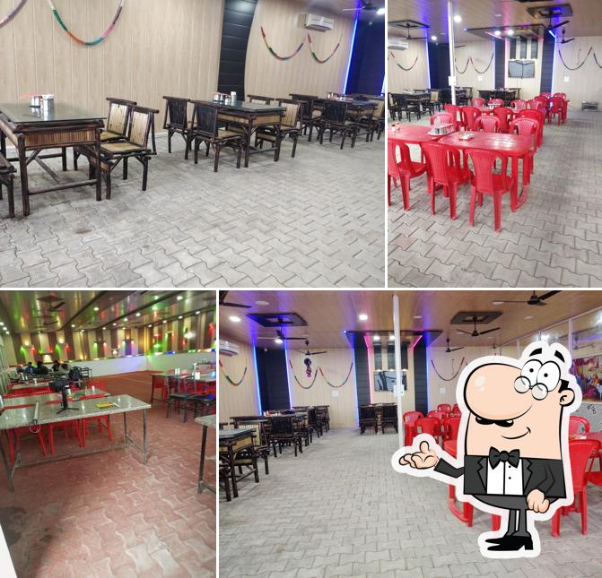 The interior of MANNAT DHABA TANGORI