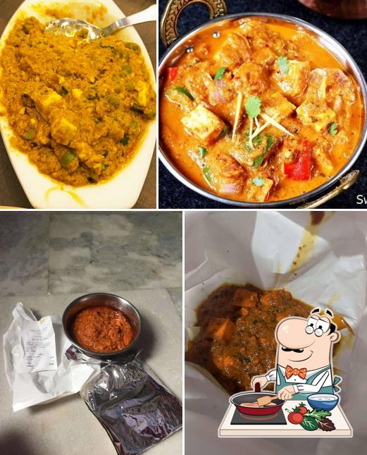 Chicken curry at Santosh family dhaba