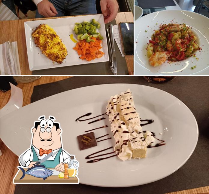 Salmone grigliato al Taverna Paradiso
