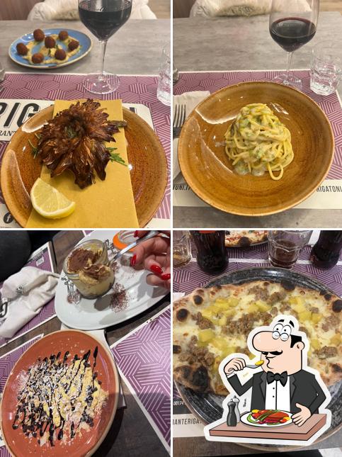 Platti al Rigatoni Ristorante Pizzeria Piazza Bologna
