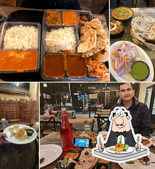 Food at The Great Urban Dhaba