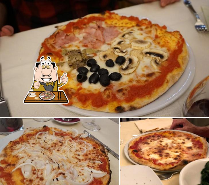 Scegli una pizza a Ristorante Al Pescatore
