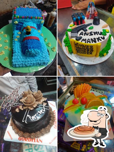 See the pic of Gordhan bakery