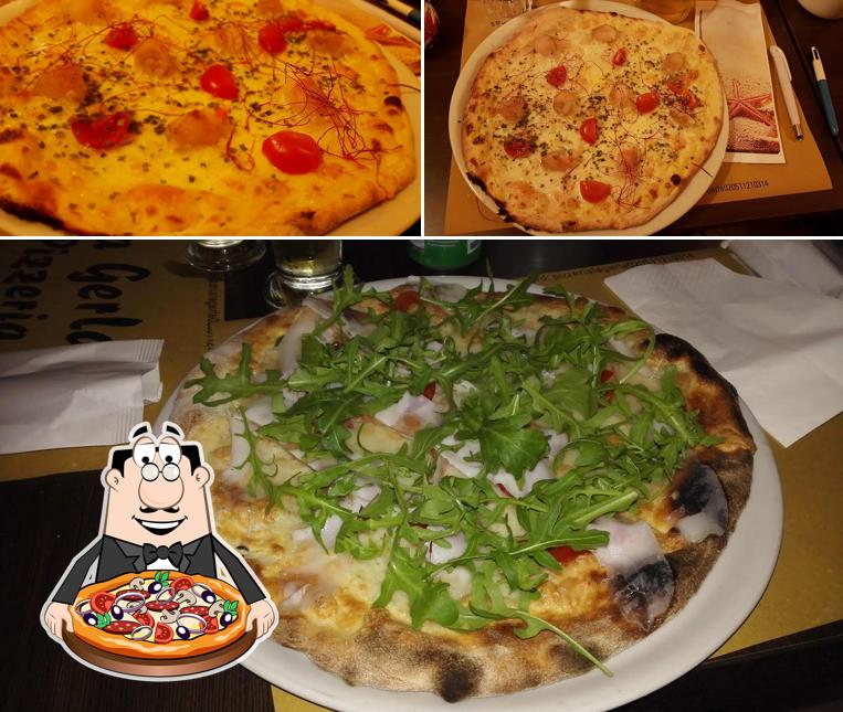 A Pizzeria Ristorante La Gerla, puoi prenderti una bella pizza