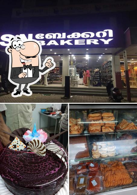 The interior of S. N Bakery