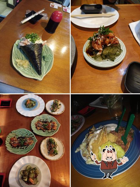 Comida em Okone Sushi