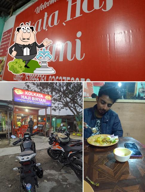 The exterior of Kolkata Haji Biryani