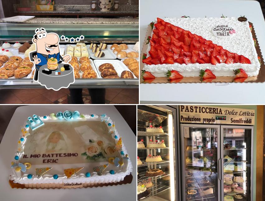 Platti al Pasticceria Dolce Letizia