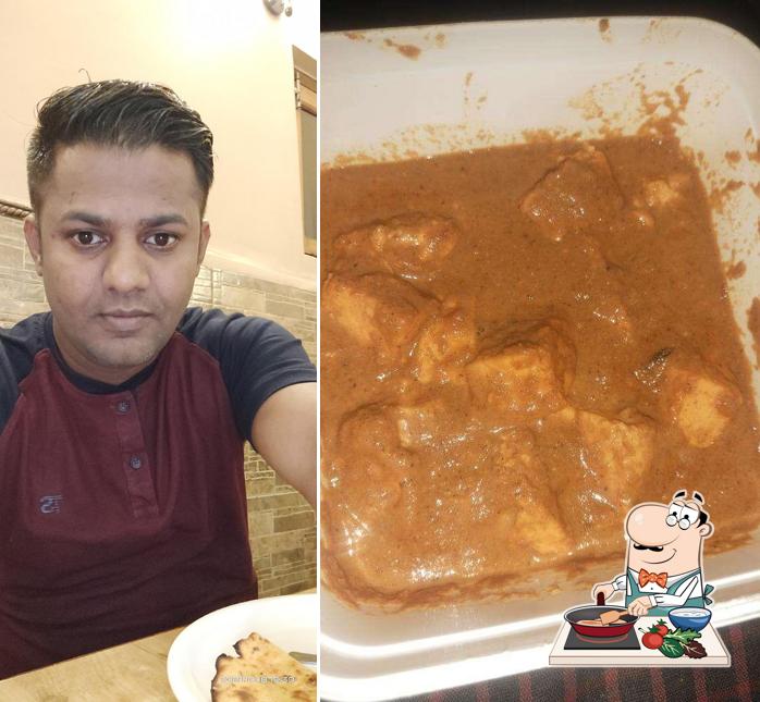 Chicken curry at Chimney Fast Food