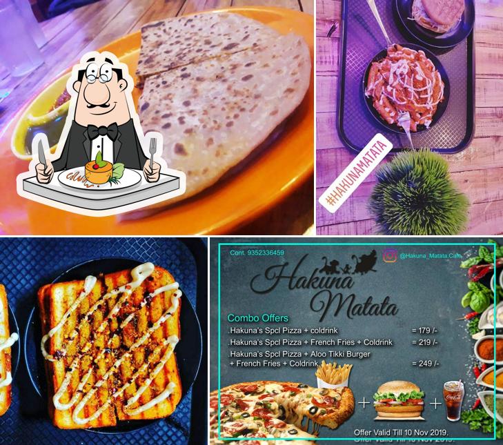 Meals at Hakuna matata cafe