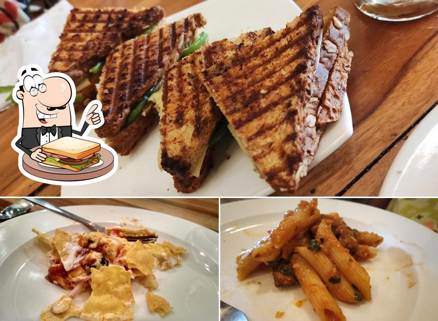 Grilled cheese sandwich at JUNO'S PIZZA