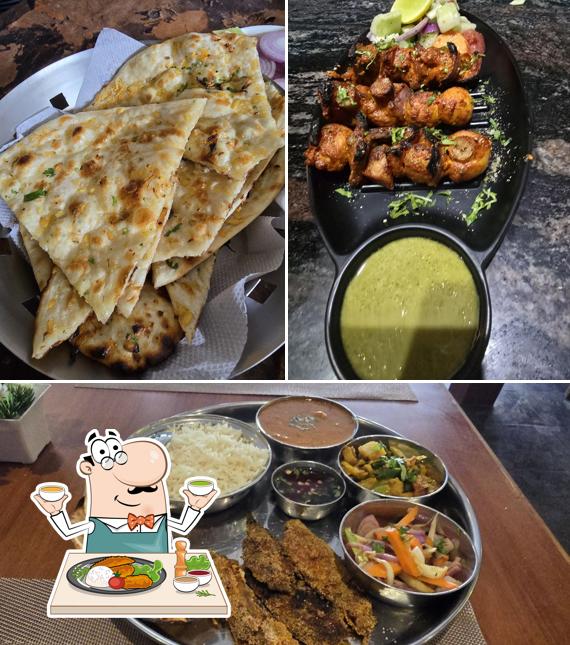 Food at Mr Singh Goa