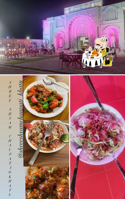 Take a look at the photo depicting food and interior at Shree Shyam Chaupati & Resort
