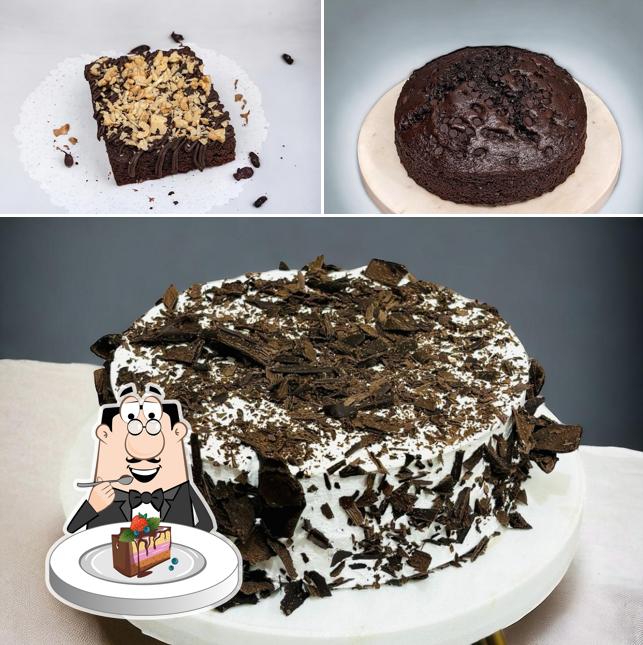 Chocolate cake at The Baker’s Basket