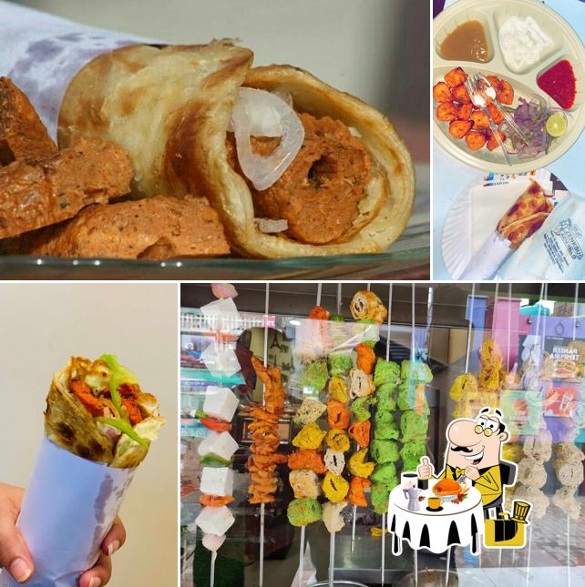 Food at Zenkou Kathi Roll