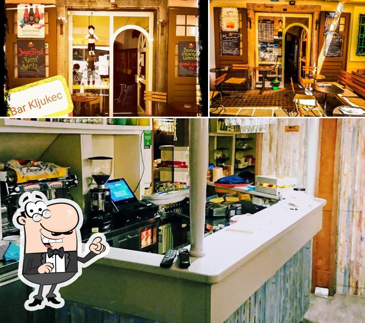 Dai un'occhiata agli interni di Bar Kljukec