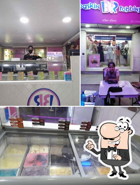 Check out how Baskin Robbins looks inside