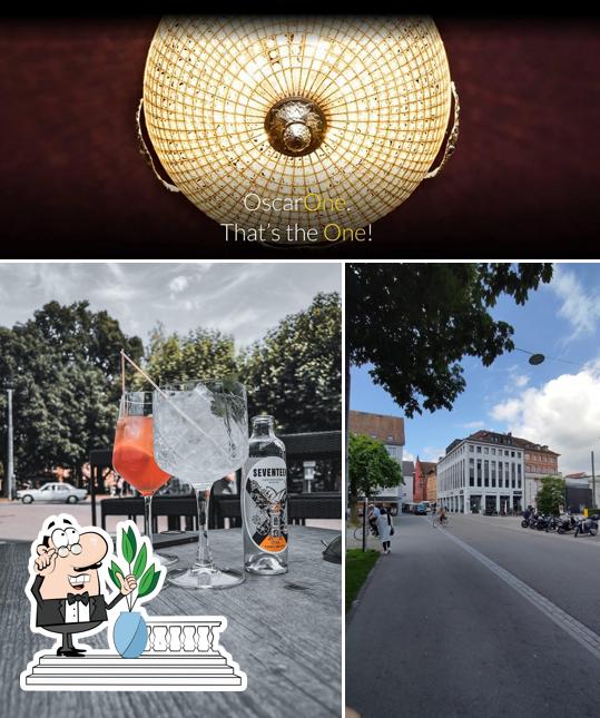 Goditi la vista dagli esterni di OscarOne Bar & Lounge