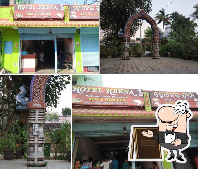 The exterior of Hotel Heena