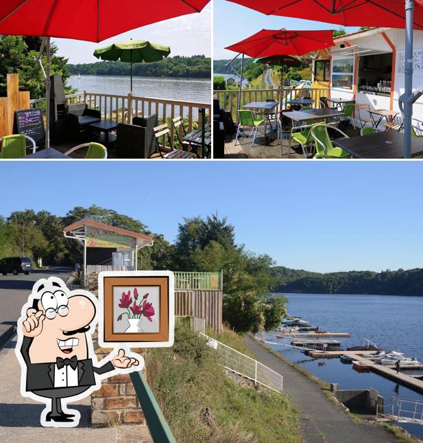 LE LAKE Bar -Snack- Creperie ( anciennement la paillote du lac)