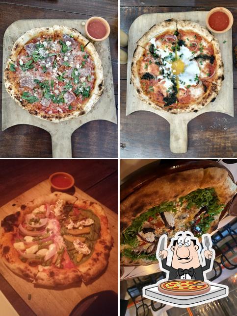 Try out pizza at Melt Pizzabar