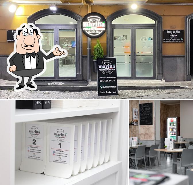 Dai un'occhiata agli interni di Marinà Pizza Experience
