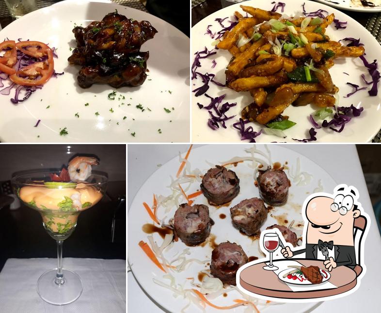 Try out meat dishes at The Timber Garden