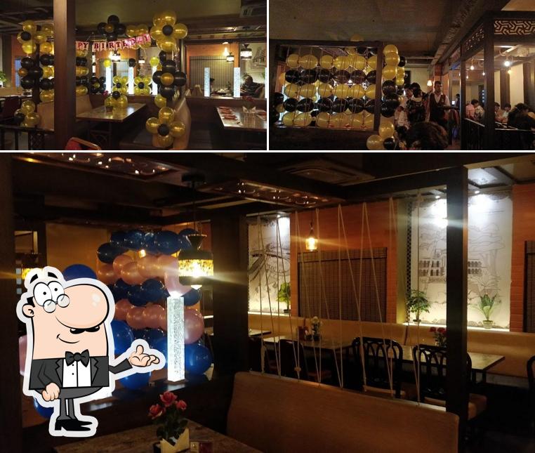 The interior of ISIRI Multi Cuisine Restaurant