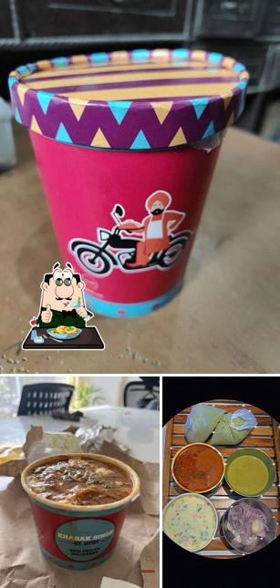 Food at Khadak Singh Dhaba