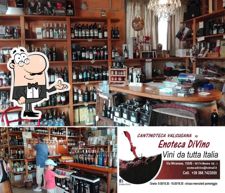 Guarda la immagine che presenta la interni e cibo di ENOTECA DiVino - Cantinoteca Valsugana di Carraro Gabriele