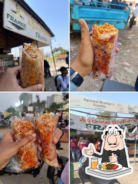 Meals at Agrawal Brothers Frankie