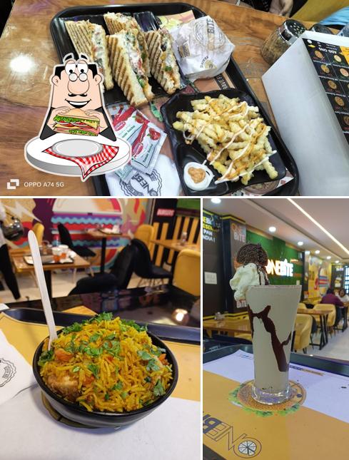 Club sandwich at One Bite IIM Ranchi