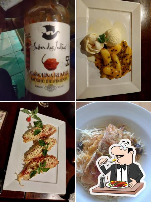 Comida em Petit Bistrô