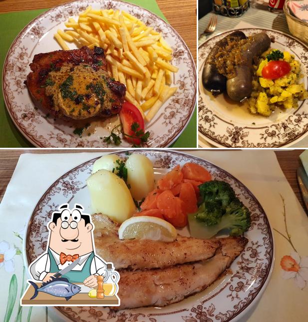 Salmone grigliato al Restaurant Rössli