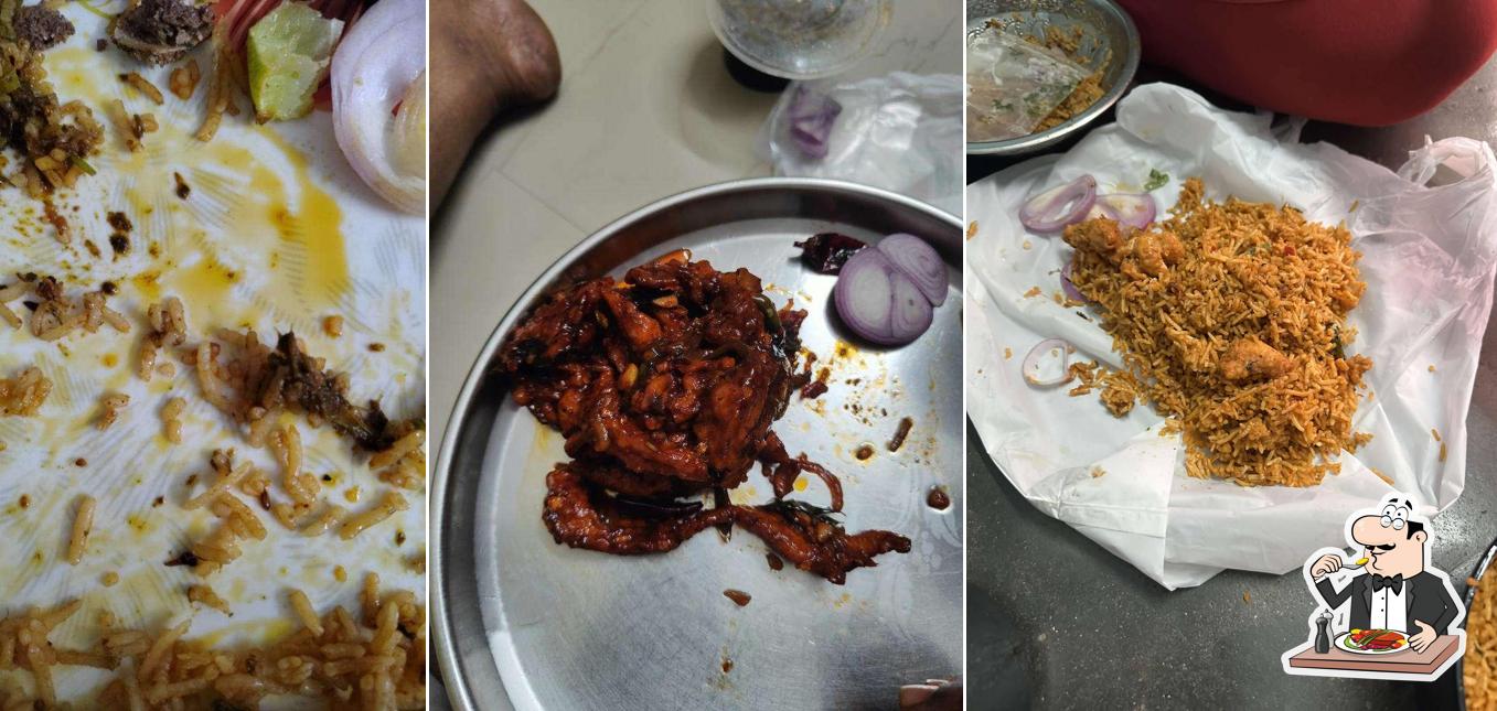 Food at Sri Balaji's Bhale Biryani