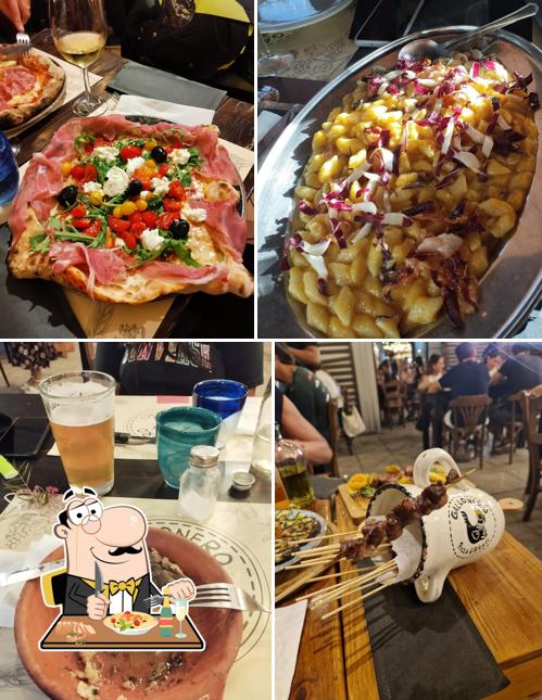 Cibo al Ristorante Pizzeria Gallonero