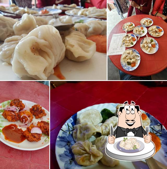 Dumplings at Anandamayi Restaurant