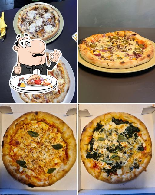 Choisissez différents types de pizzas