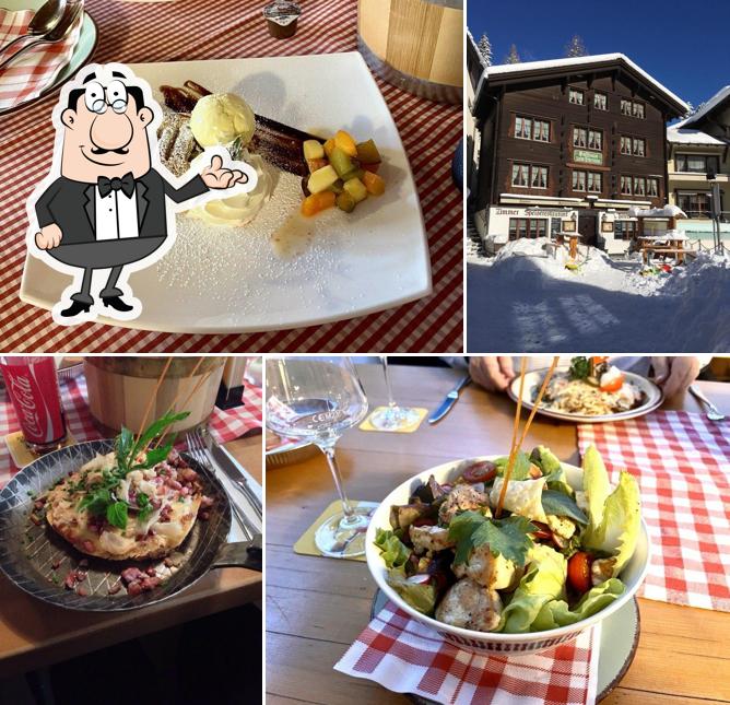 Gli interni di Gasthaus zum Sternen