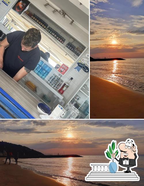 Gli esterni di Nostromo spiaggia pubblica attrezzata