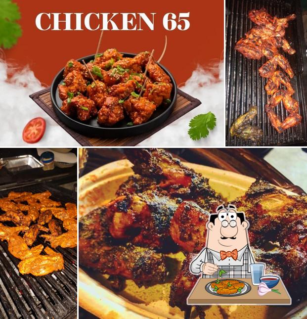 Chicken wings at Chicken 65 (Kooyla Hut)