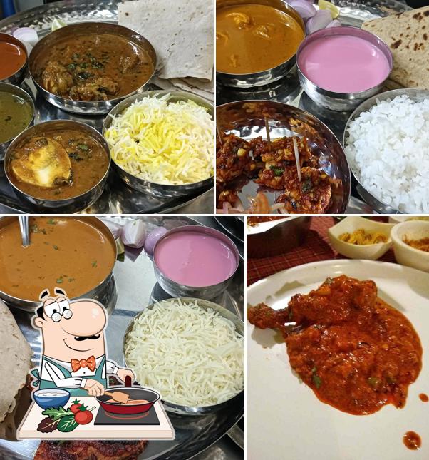 Chicken curry at MALHAR KITCHEN